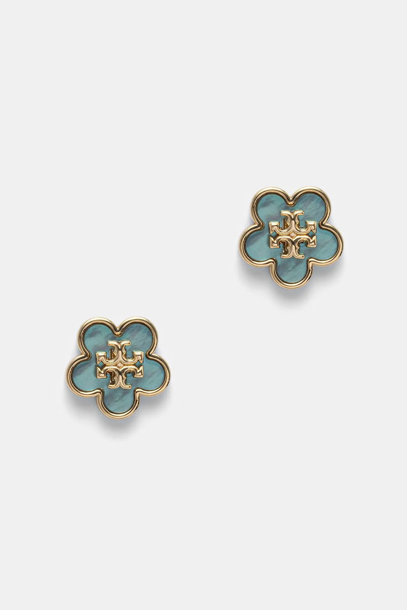 Tory Burch cercel Kira Flower Stud 157351.703