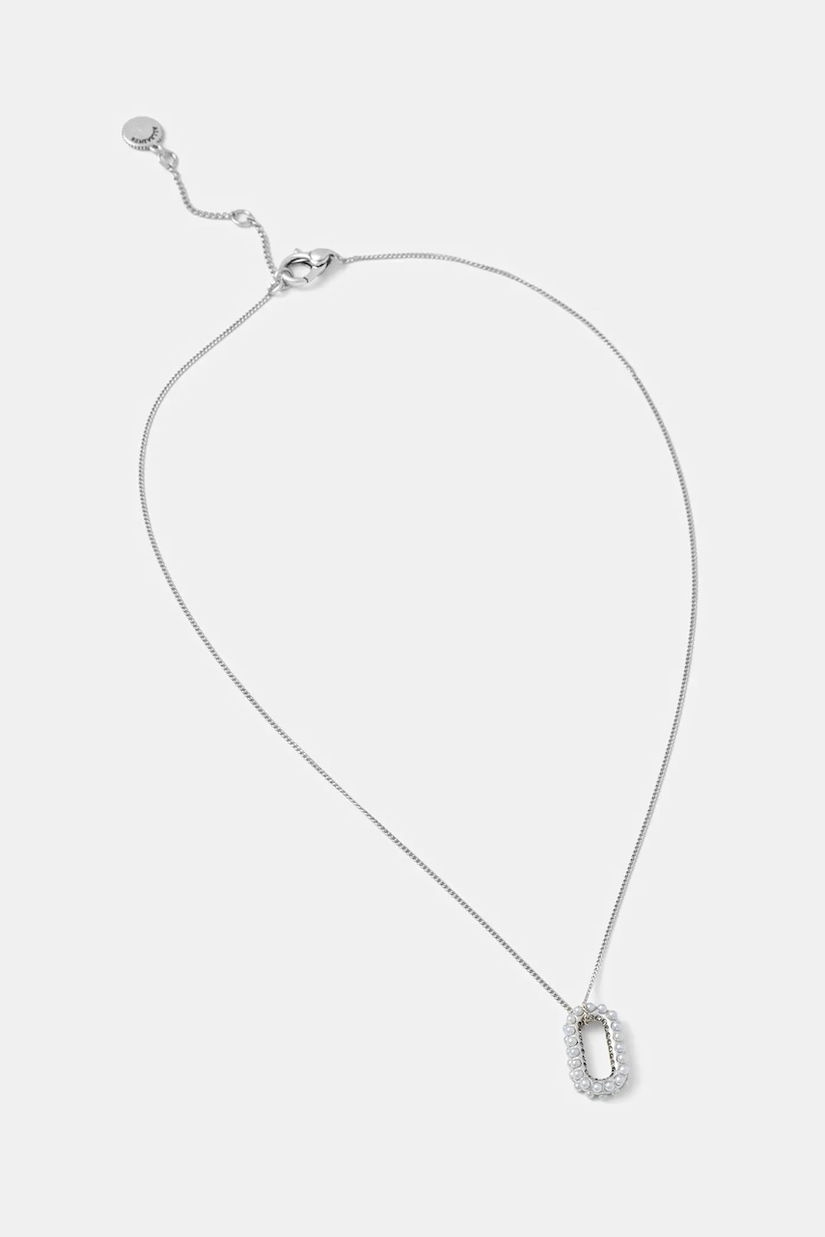 AllSaints colier 37420907SLV041