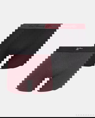 Levi's boxeri 2-pack culoarea bordo, 37149-1176