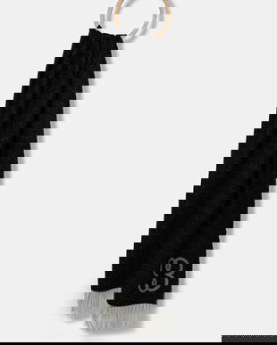 Filippa K esarfa de lână culoarea negru, uni, 31011