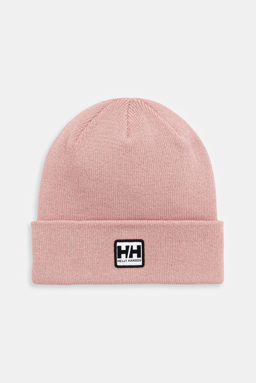 Helly Hansen căciulă culoarea bleumarin, din tricot gros, 67154