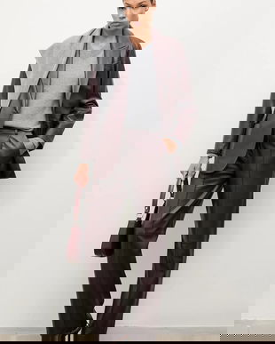 Answear.LAB pulover de lana culoarea gri, light