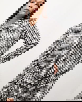 Answear.LAB camasa culoarea negru, cu guler clasic, regular