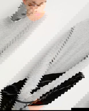 Answear.LAB pulover de lana culoarea gri, light