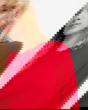 Answear.LAB pulover de lana culoarea rosu, light