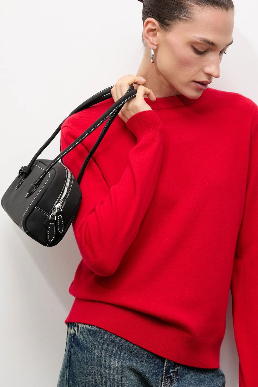 Answear.LAB pulover de lana culoarea rosu, light