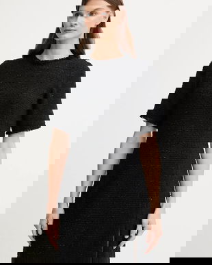 Joop! rochie culoarea negru, mini, drept, 30048585