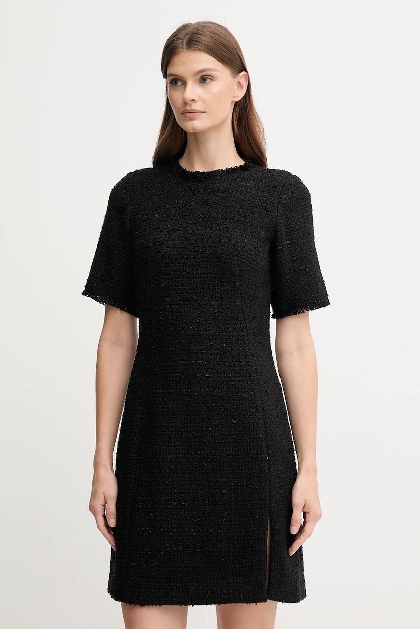 Joop! rochie culoarea negru, mini, drept, 30048585