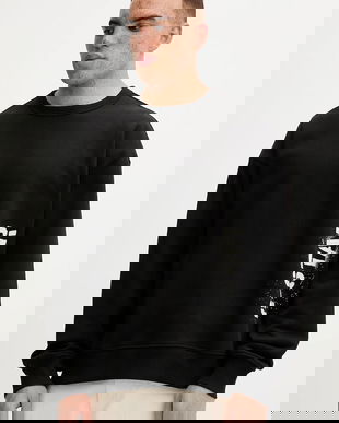 G-Star hanorac de bumbac culoarea negru, cu imprimeu, D27096.E124