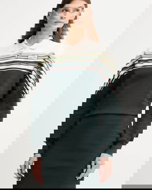 Lacoste rochie culoarea verde, mini, evazați, EF5408