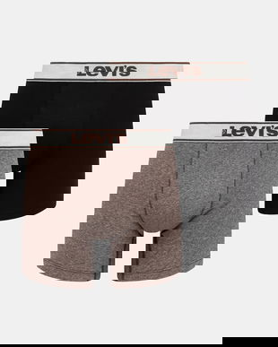 Levi's boxeri 2-pack culoarea maro, 37149-1167