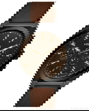 Fossil ceas EVERETT barbati, culoarea maro, FS6108