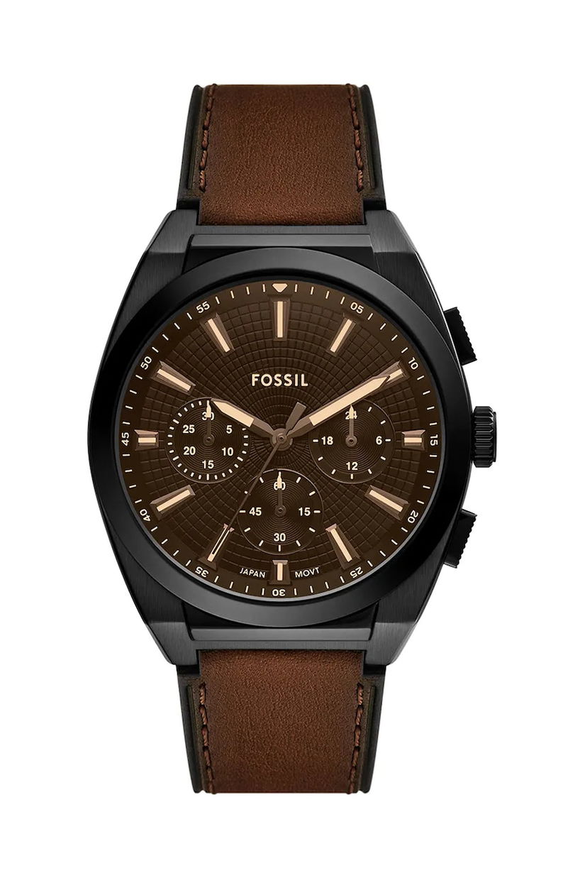 Fossil ceas EVERETT barbati, culoarea maro, FS6108