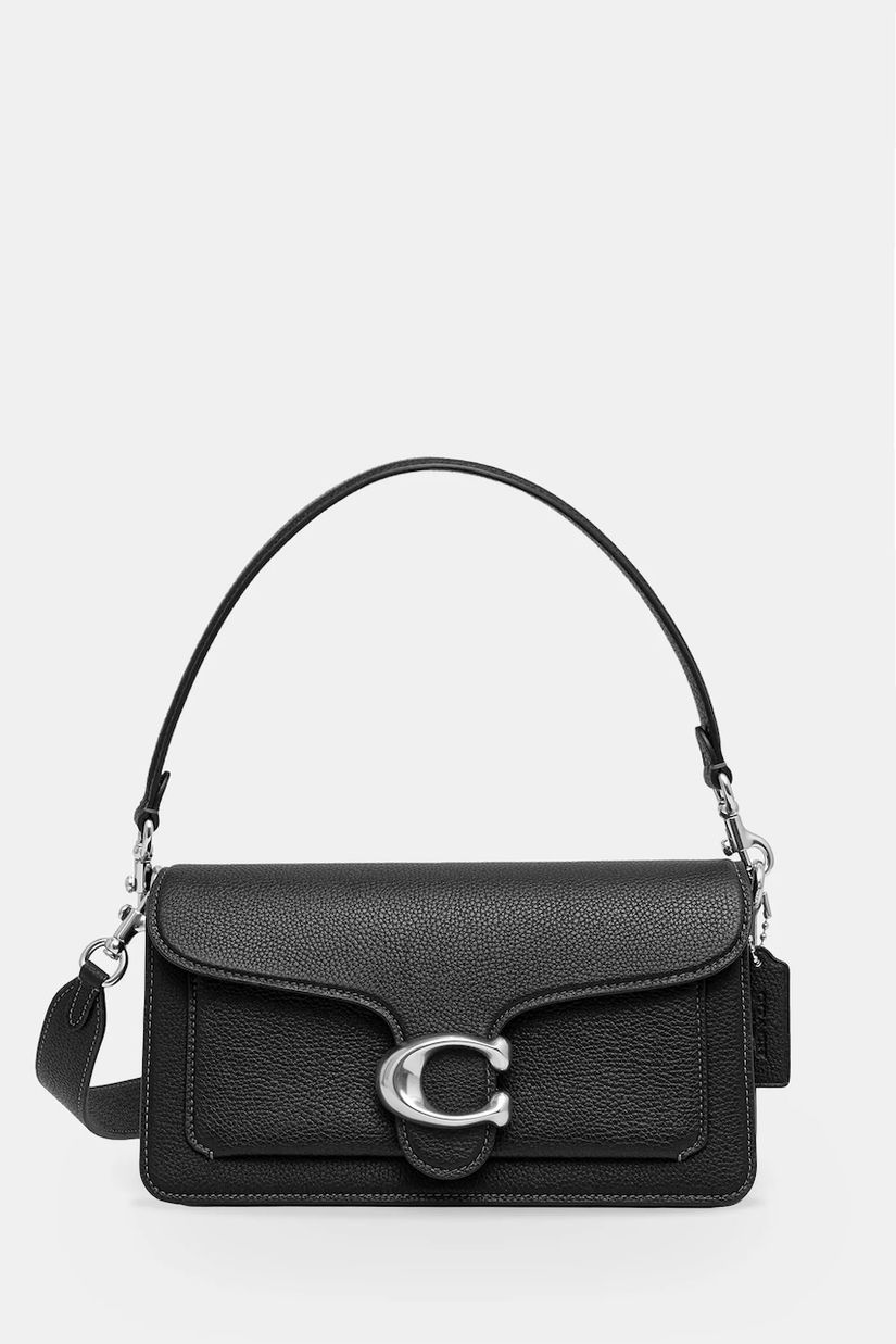 Coach poșetă de piele Tabby culoarea negru, CH857