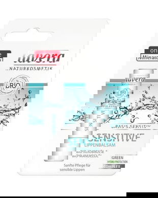 SHORT LIFE - Balsam de Buze cu Unt de Shea si Ulei de Jojoba Basis Sensitiv Lavera, 4,5 g