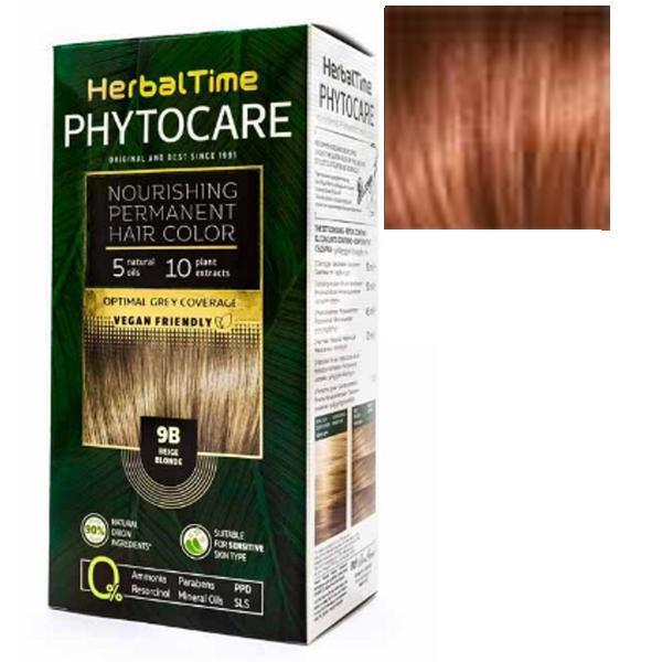 SHORT LIFE - Vopsea pentru Par Herbal Time Phytocare Rosa Impex, nuanta 7C