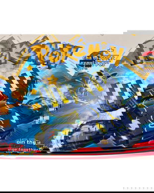 Set de constructie Pokemon - Misty si Ibrahimovic vs. Primal Kyogre, 280 piese