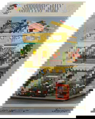 Set de constructie Streetscape, Shopping Mall, 745 piese