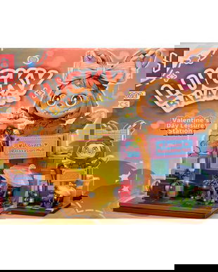 Set de constructie Labubu, Micul Orasel 4 in 1, Loc de relaxare, 218 piese