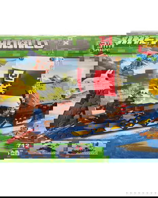 Set de constructie Minecraft World, Corabia Vikingilor, 3 moduri de constructie, 586 piese