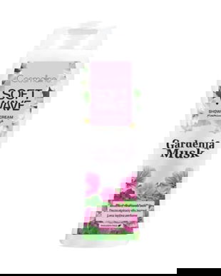 Gel de dus cu ingrediente naturale, aroma de Mosc Gardenie, Cosmaline Soft Wave, 400 ml