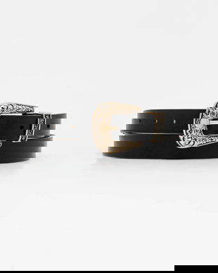 Answear.LAB curea de piele culoarea auriu