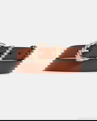 Answear.LAB curea de piele culoarea maro