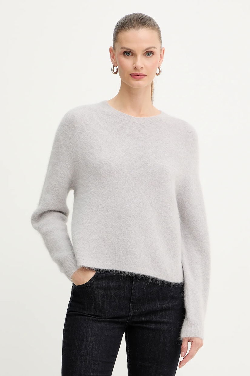 Marella pulover din amestec de lână culoarea bej, 2523366352200