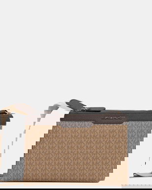 Michael Kors borsetă culoarea verde, 33F5LHDM2B