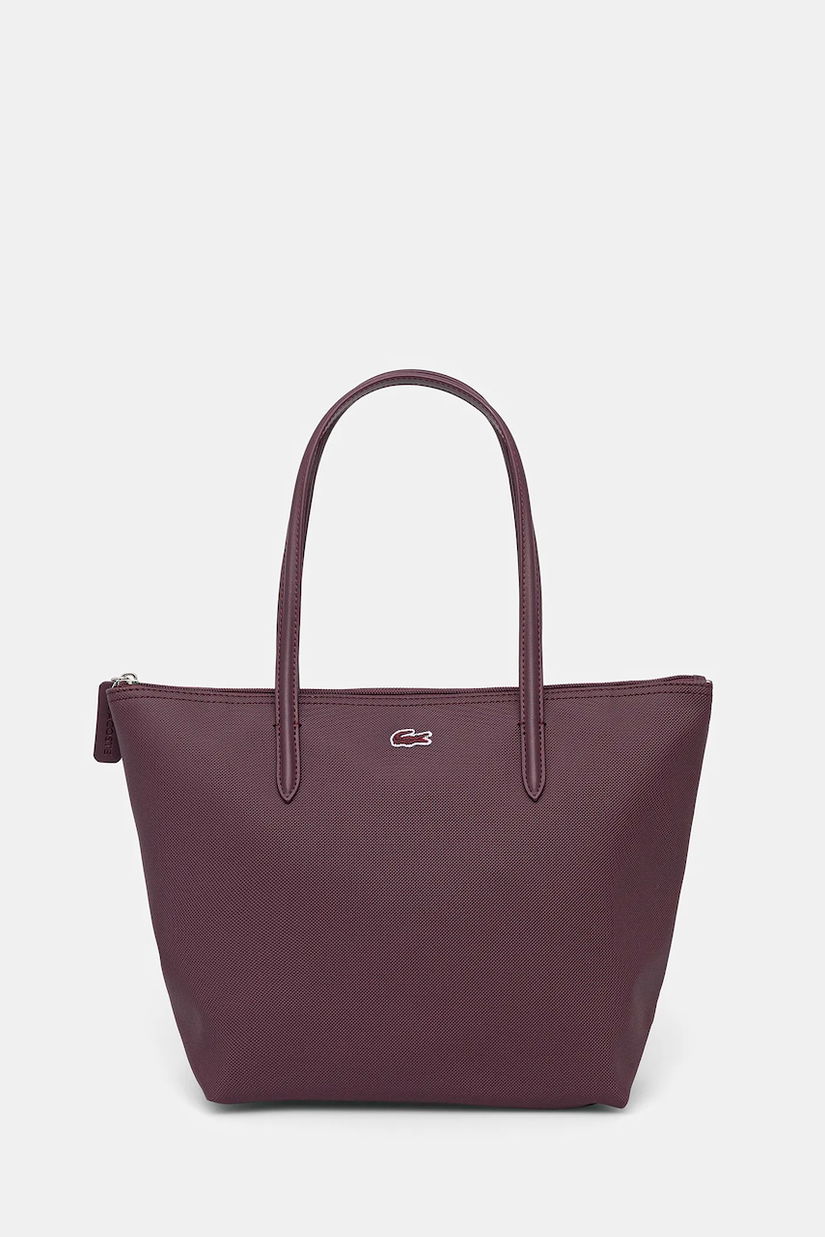 Lacoste poșetă culoarea maro, NF2037PK