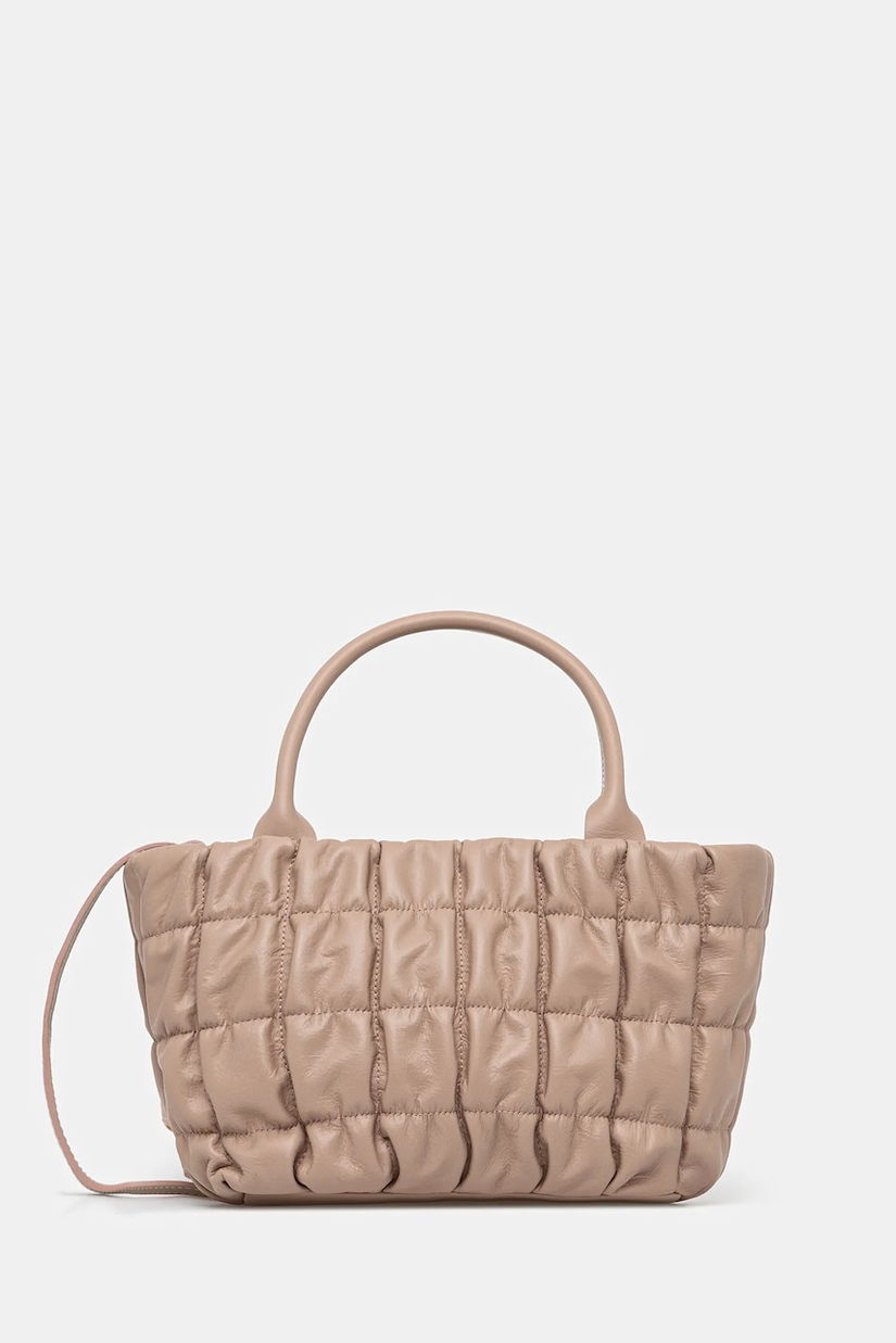 Answear.LAB poseta de piele culoarea roz