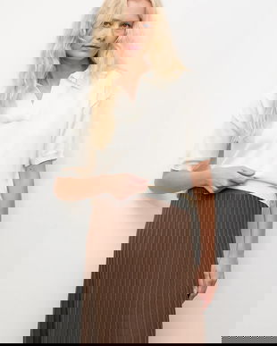 Answear.LAB pulover de cașmir culoarea bej, light