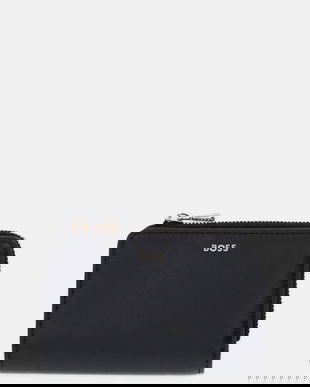 BOSS portofel de piele culoarea negru, 50548235