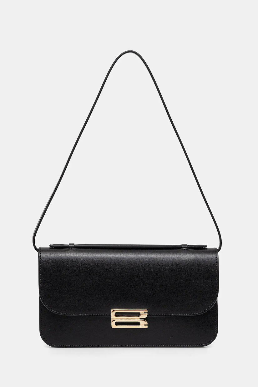 Victoria Beckham geantă piele culoarea negru, B425AAC006932A