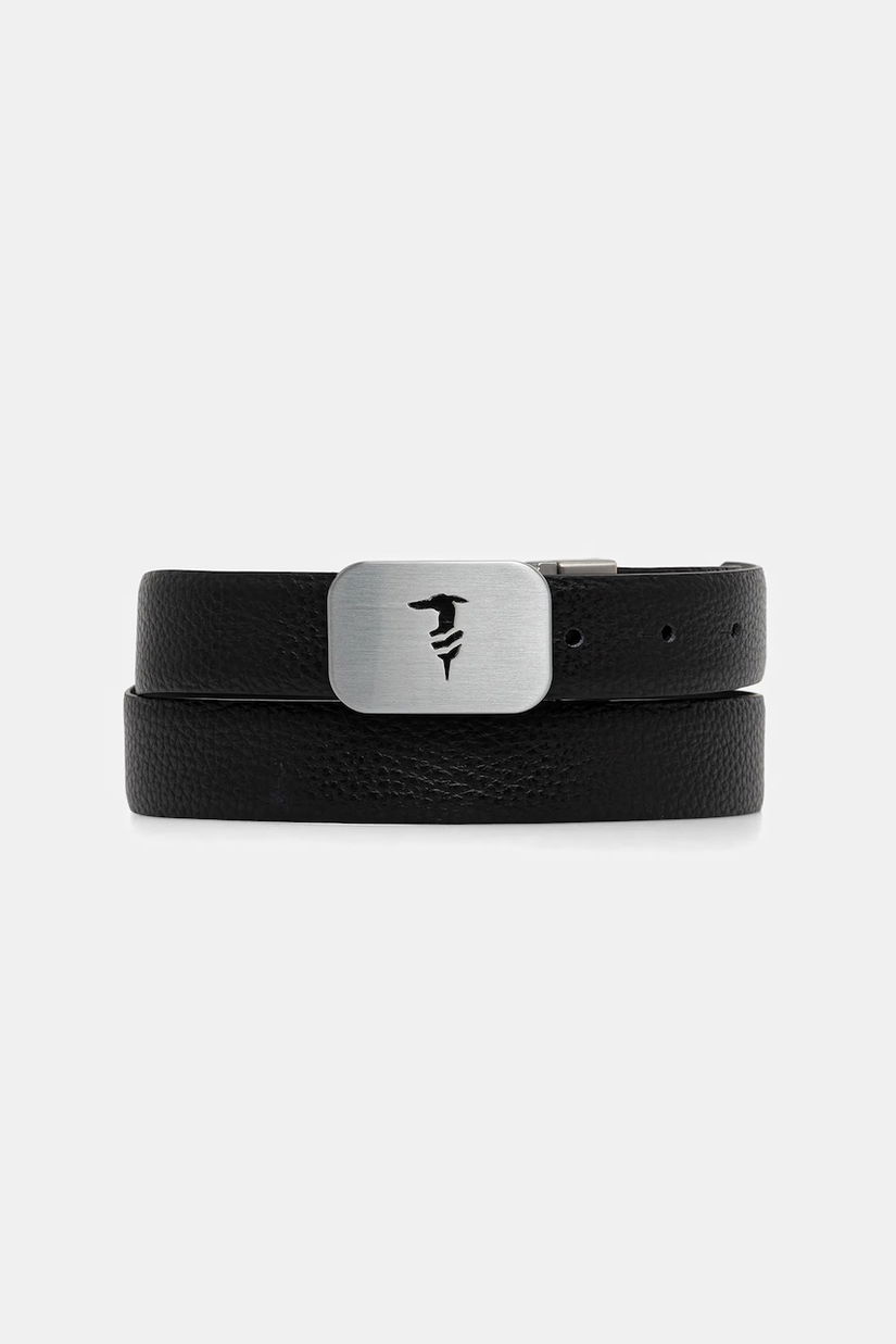 Trussardi curea de piele culoarea negru, B346B000010N