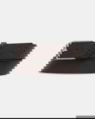 Trussardi curea de piele culoarea maro, B349B000012N