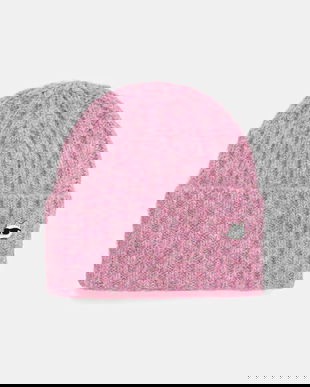 Karl Lagerfeld căciulă din amestec de lână culoarea roz, A4W33109