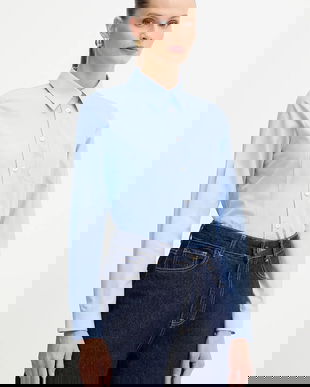 Marella cămașă din bumbac cu guler clasic, slim, 2523116074200