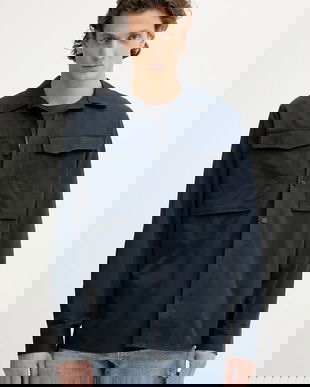 G-Star cămașă din bumbac culoarea bleumarin, regular, D26942.E077