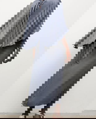 Answear.LAB rochie culoarea albastru marin, maxi, evazati