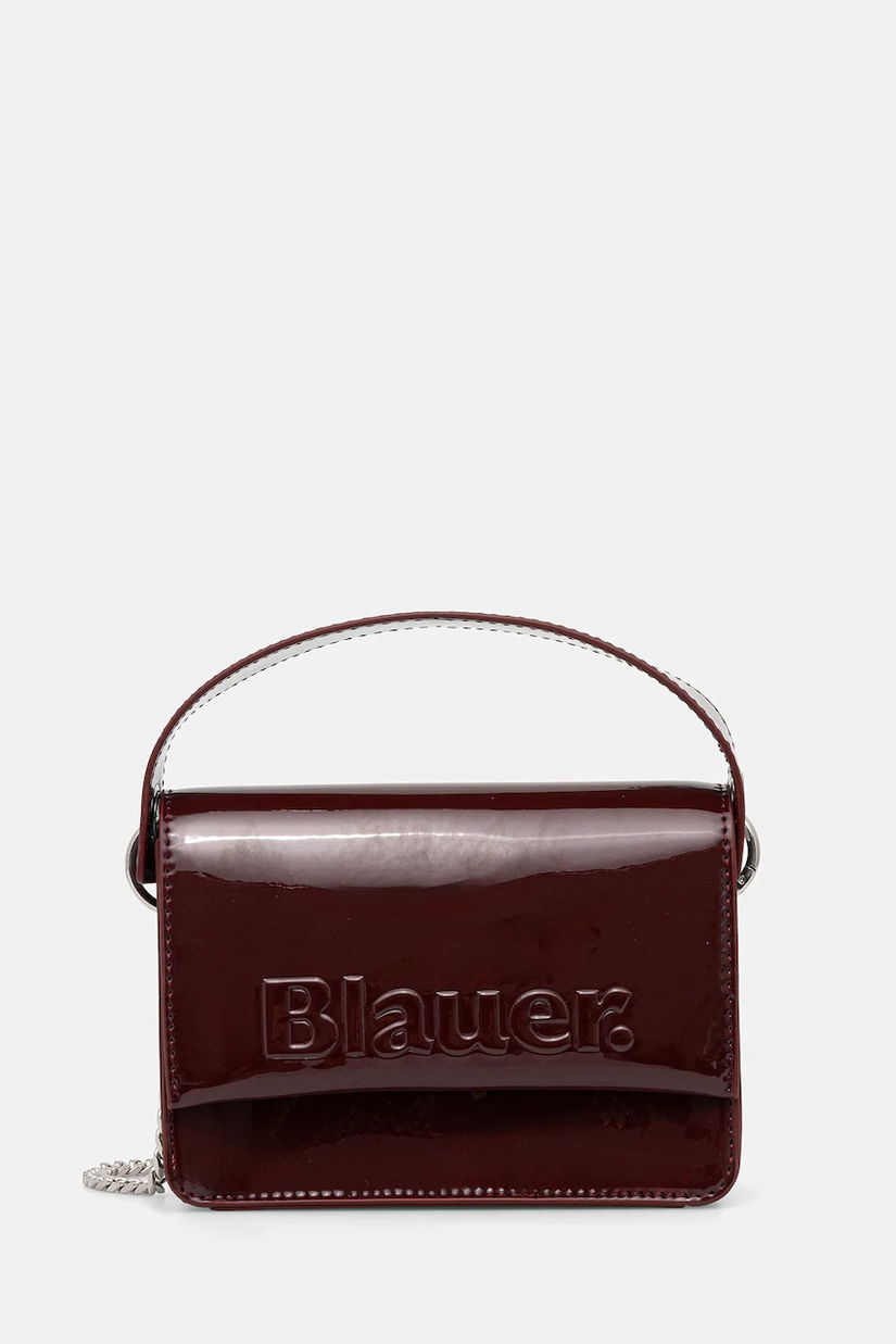 Blauer poșetă culoarea bordo, MIN01LUX