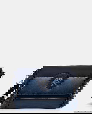 Blauer poșetă culoarea bleumarin, JENNA02