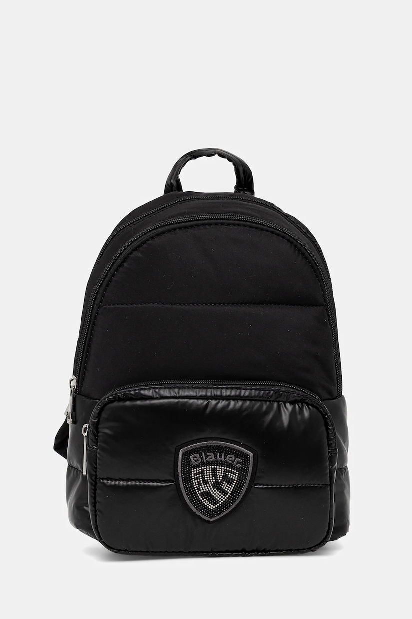 Blauer rucsac culoarea negru, mic, cu imprimeu, WAVE04