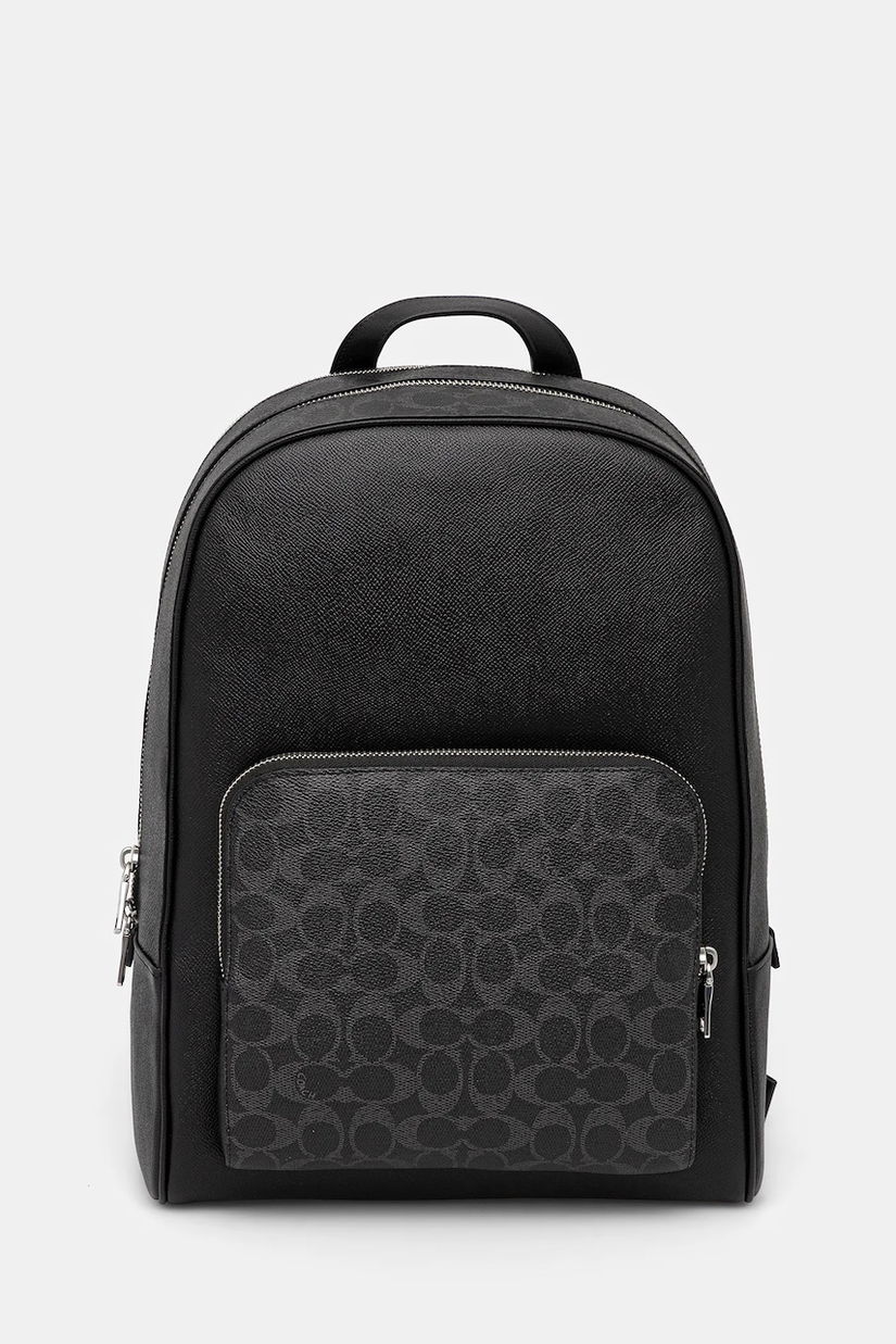 Coach rucsac Wade culoarea negru, mare, cu imprimeu, CCB92
