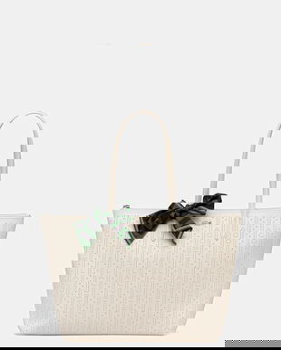 Lacoste poșetă culoarea bej, NF5133SJ