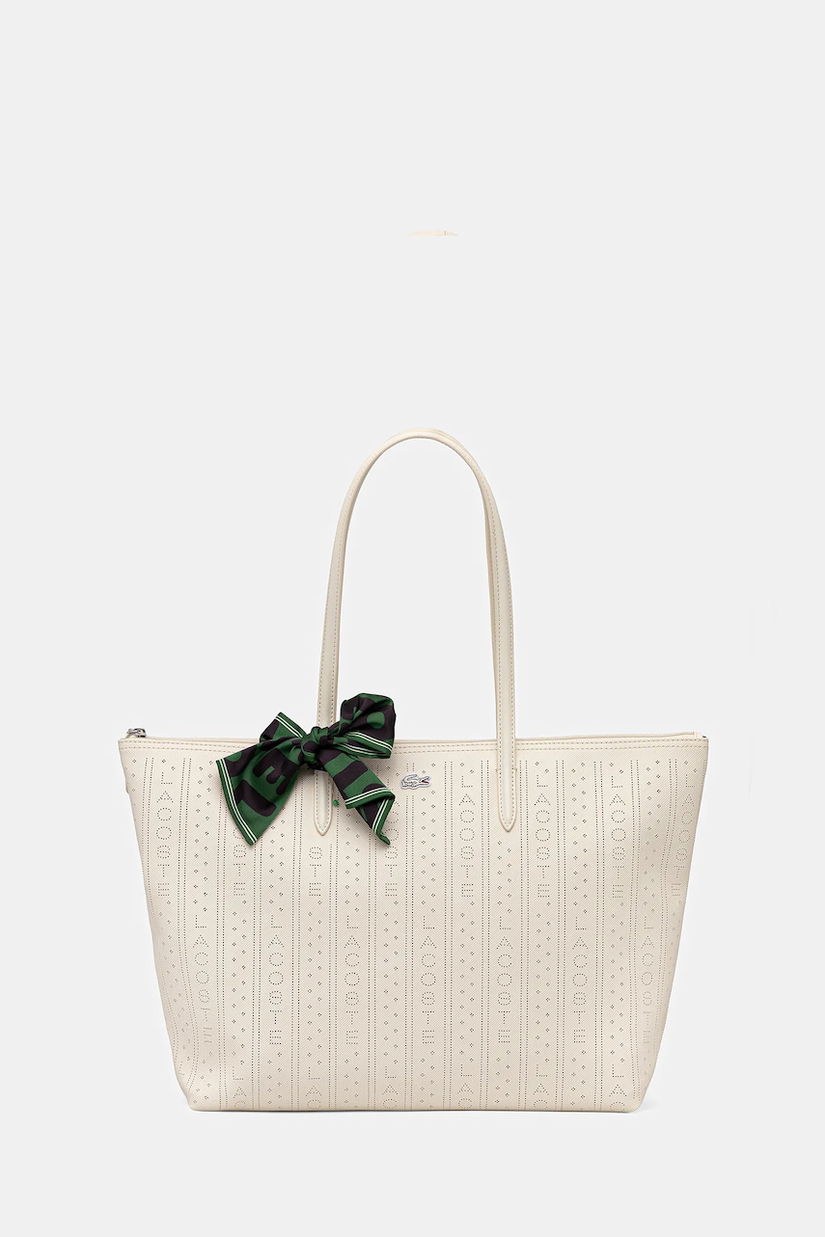Lacoste poșetă culoarea bej, NF5133SJ