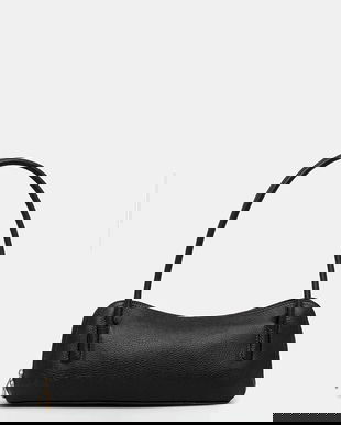 Answear.LAB poseta de piele culoarea negru