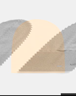 BOSS căciulă de lână culoarea negru, de lână, din țesătură unia, 50524276