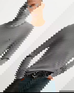 AllSaints pulover de lână MODE culoarea gri, M002KZ