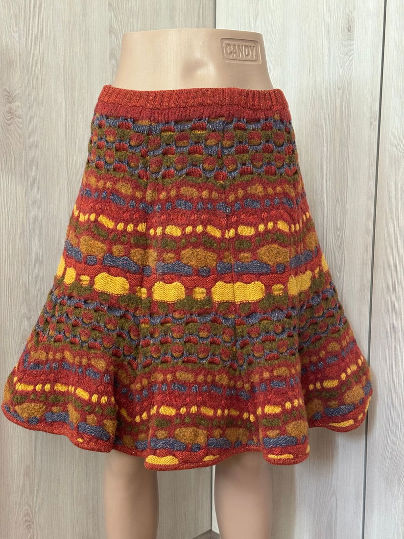 CHRISTIAN LACROIX BAZAR - FUSTA SUPERBA LANA ,MARIME S/M
